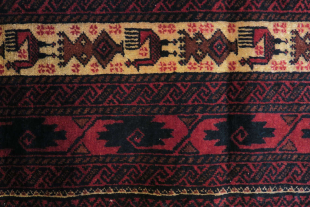 3' 4" x 6' 6" Persian Baluch Rug