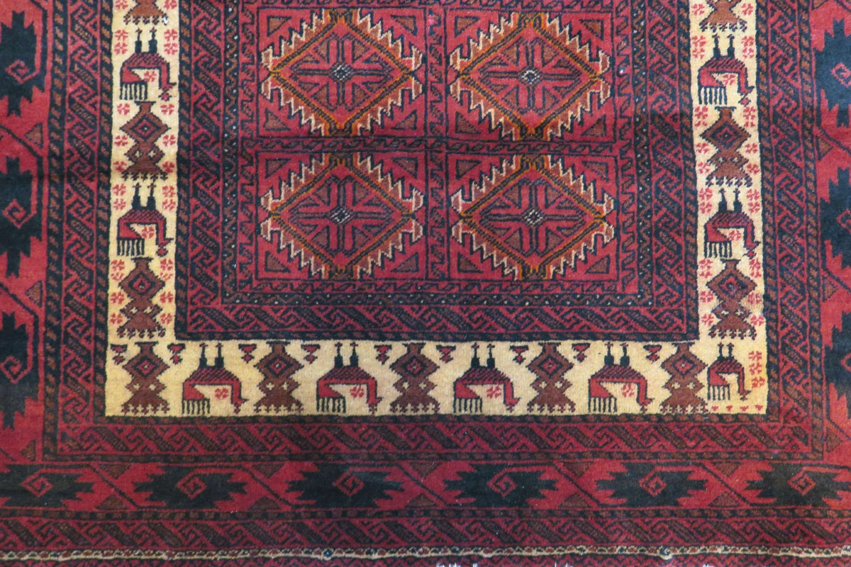 3' 4" x 6' 6" Persian Baluch Rug