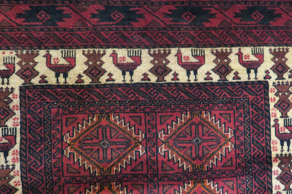 3' 4" x 6' 6" Persian Baluch Rug