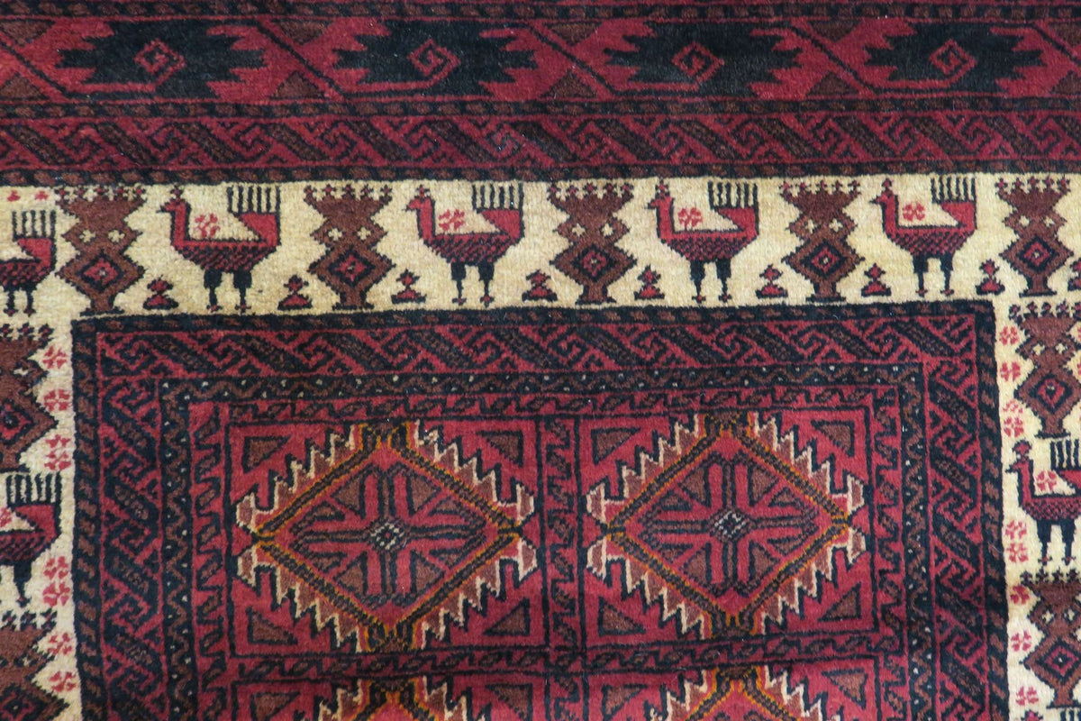 3' 4" x 6' 6" Persian Baluch Rug