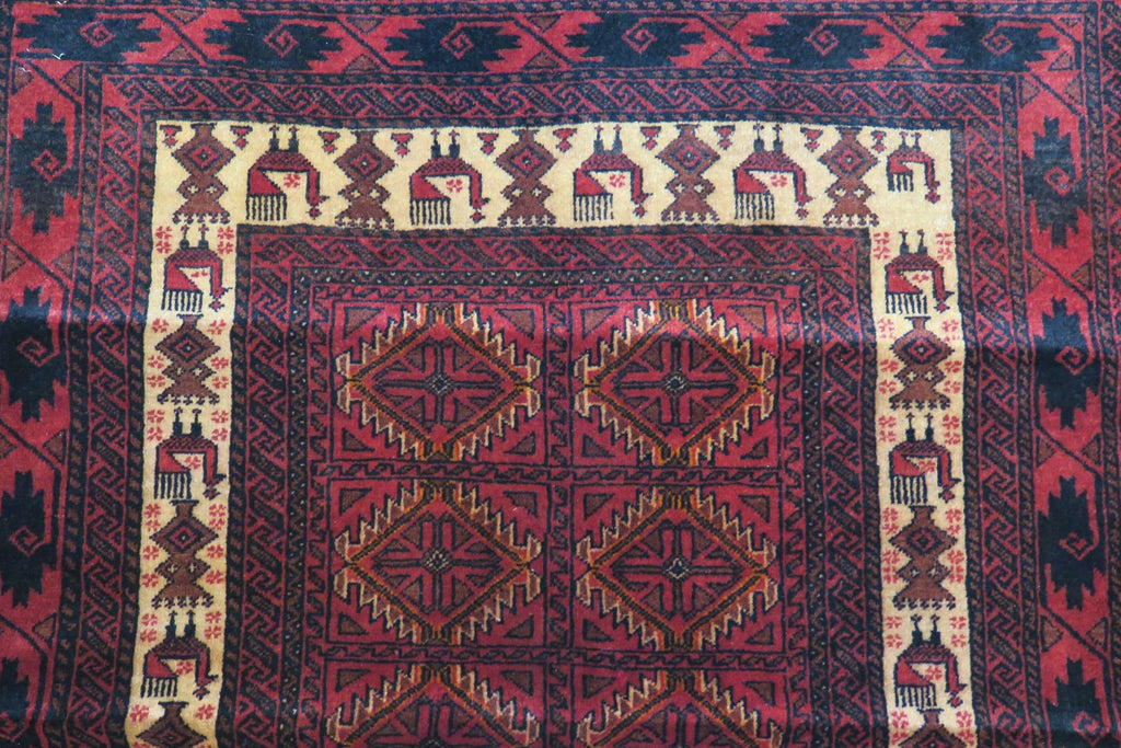 3' 4" x 6' 6" Persian Baluch Rug