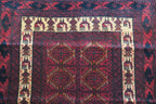 3' 4" x 6' 6" Persian Baluch Rug