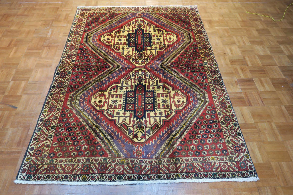 4' 9" x 6' 8" Persian Sirjan Rug