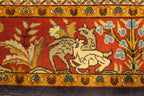 4' 4" x 7' 1" Persian Shahreza Rug