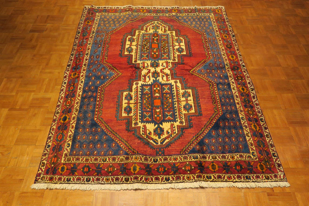 5' 2" x 6' 4" Persian Sirjan Rug