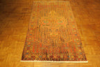 4' 2" x 6' 5" Persian Zanjan Rug