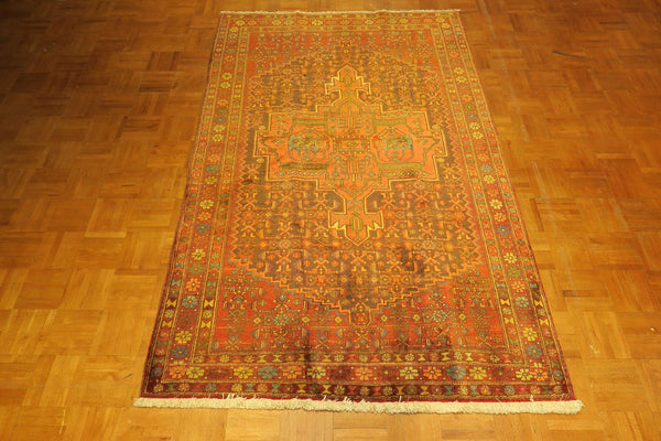 4' 2" x 6' 5" Persian Zanjan Rug