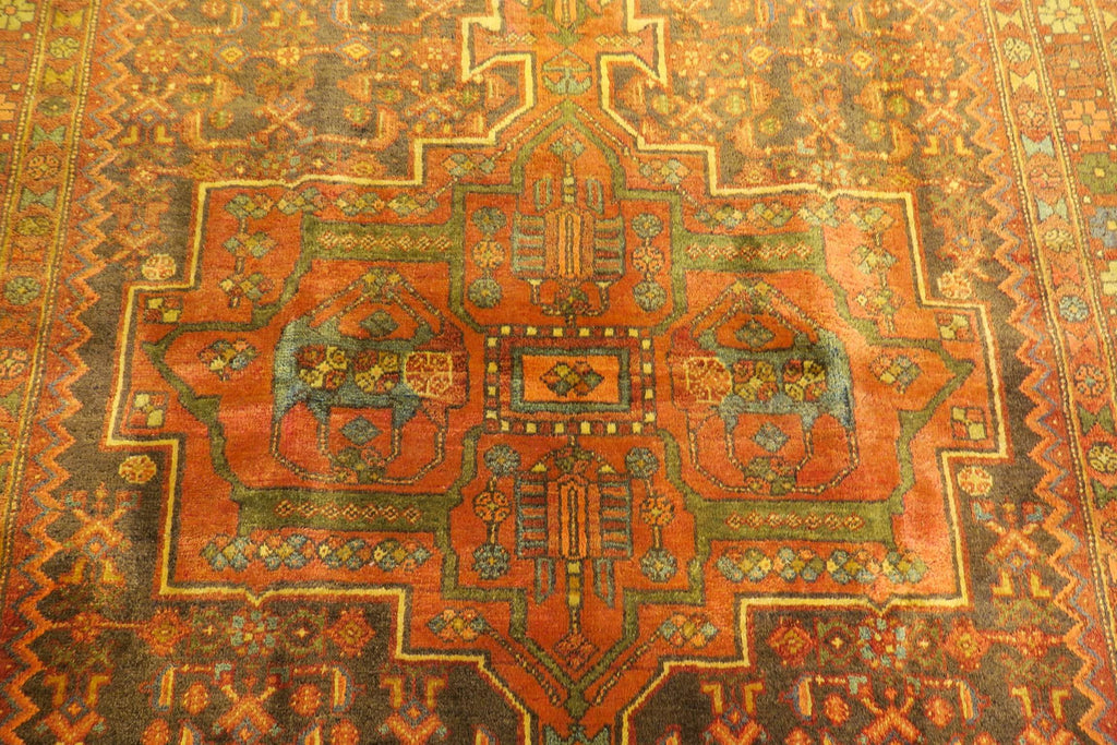 4' 2" x 6' 5" Persian Zanjan Rug