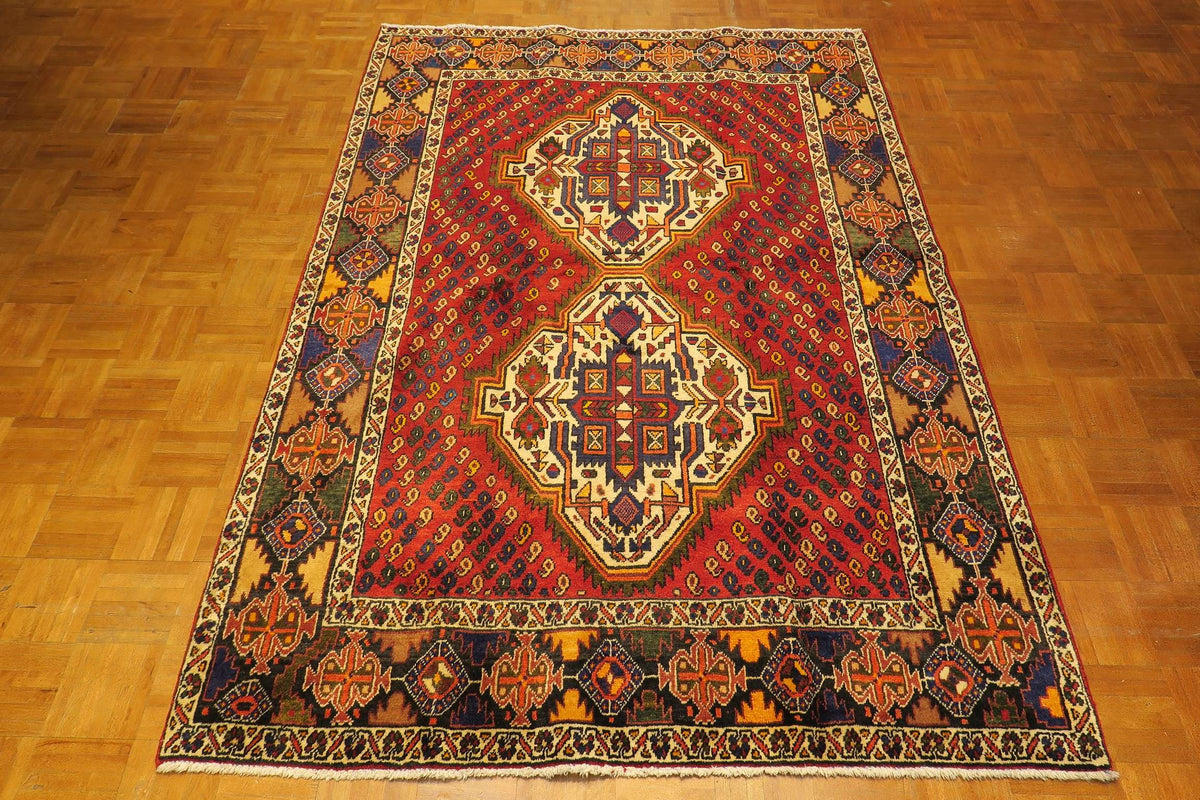 4' 10" x 6' 9" Persian Sirjan Rug