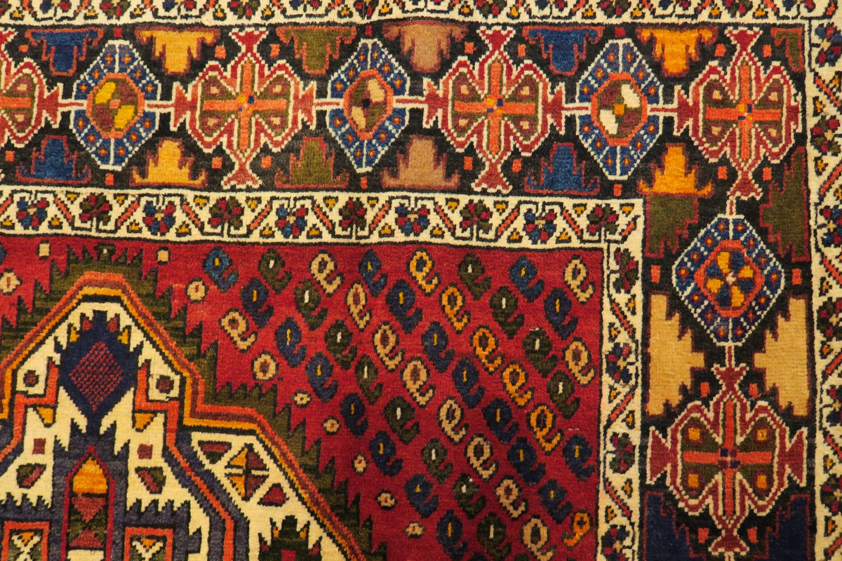 4' 10" x 6' 9" Persian Sirjan Rug