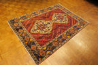 4' 10" x 6' 9" Persian Sirjan Rug