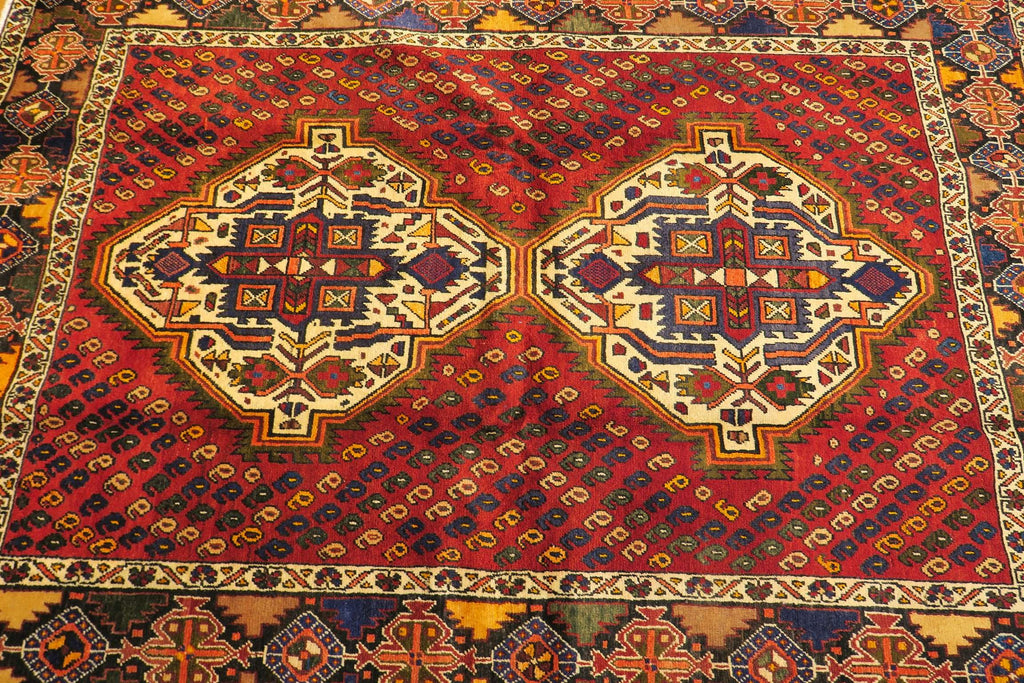 4' 10" x 6' 9" Persian Sirjan Rug
