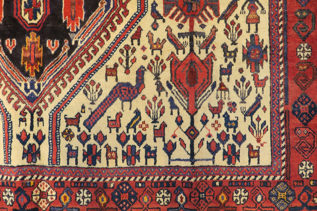 5' 1" x 6' 7" Persian Sirjan Rug