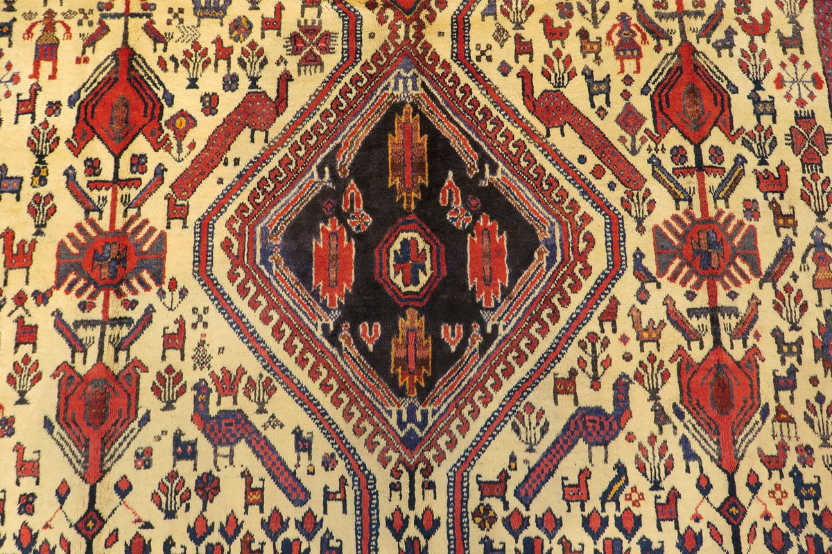 5' 1" x 6' 7" Persian Sirjan Rug