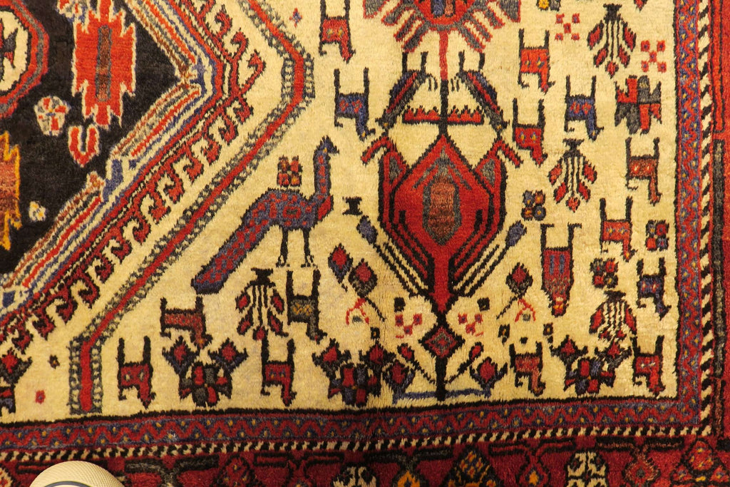 5' 1" x 6' 7" Persian Sirjan Rug