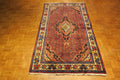 4' 3" x 7' 2" Persian Zanjan Rug