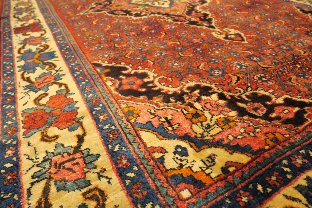 4' 3" x 7' 2" Persian Zanjan Rug
