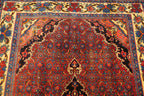 4' 3" x 7' 2" Persian Zanjan Rug