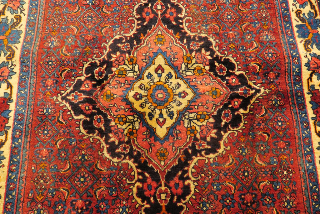 4' 3" x 7' 2" Persian Zanjan Rug