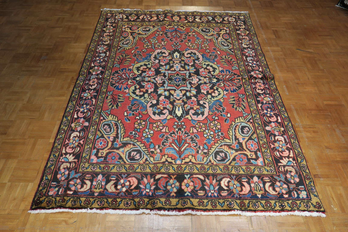5' 3" x 7' 1" Persian Hamadan Rug