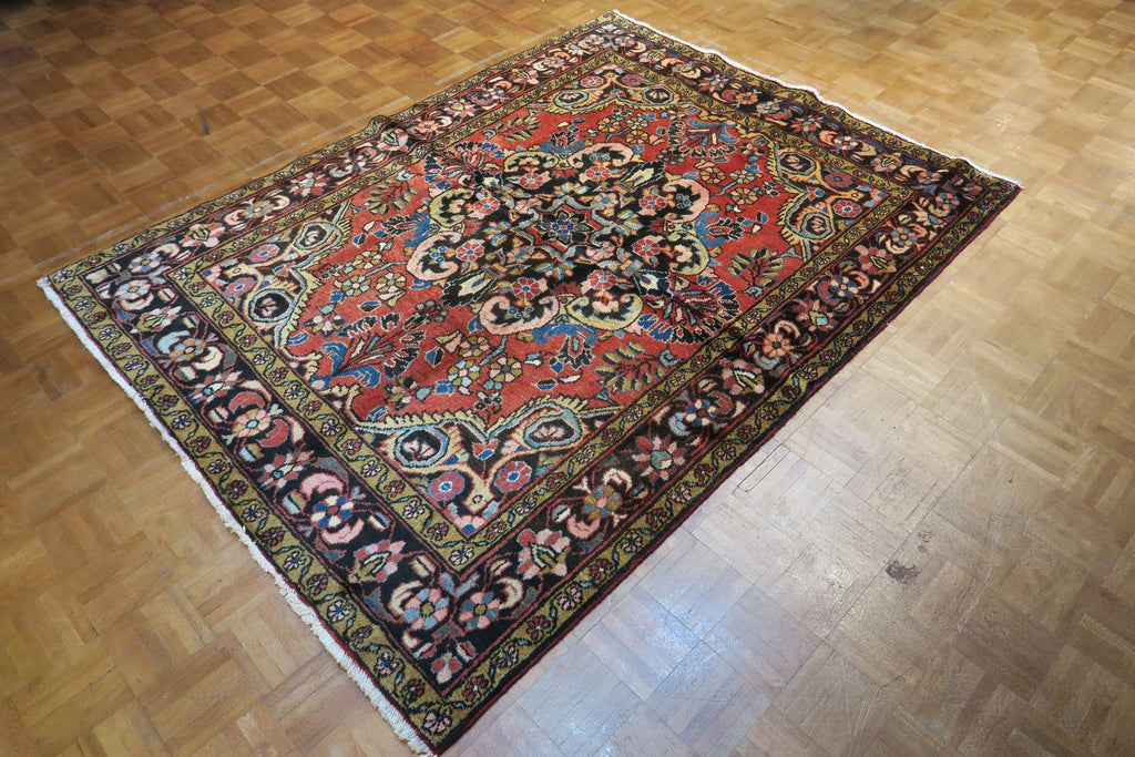 5' 3" x 7' 1" Persian Hamadan Rug