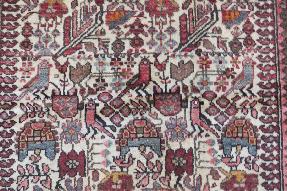 4' 3" x 6' 8" Persian Ardabil Rug