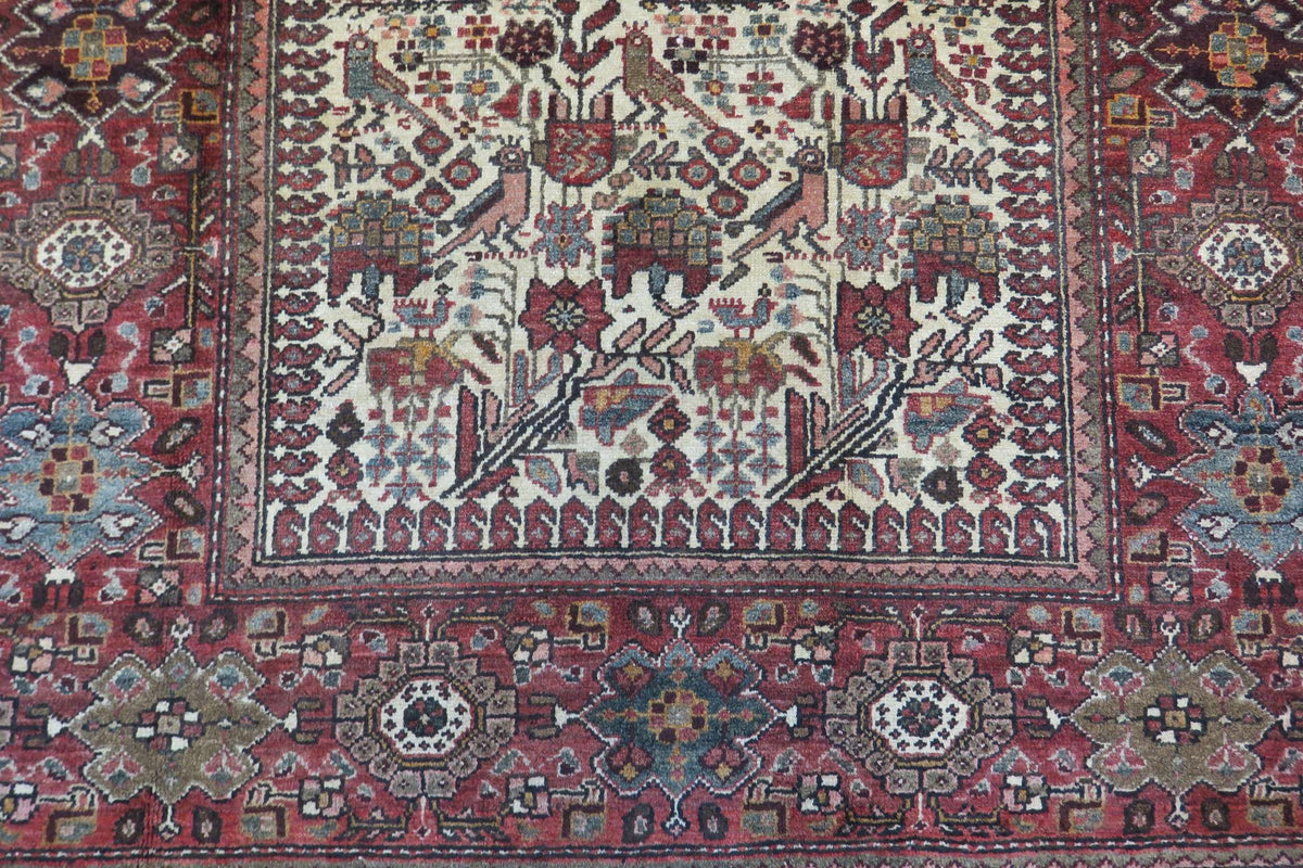 4' 3" x 6' 8" Persian Ardabil Rug