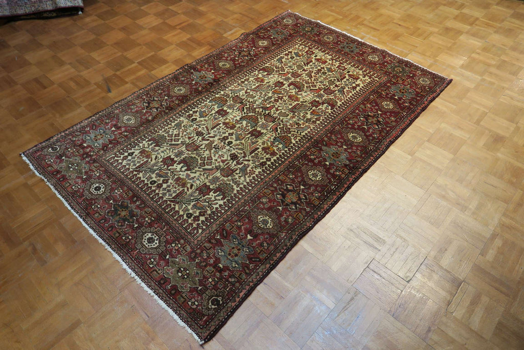4' 3" x 6' 8" Persian Ardabil Rug