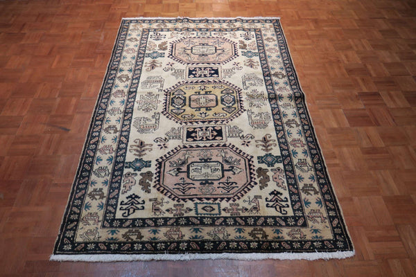 4' 4" x 6' 4" Persian Ardabil Rug