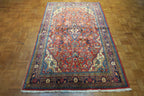 4' 5" x 7' 0" Persian Jozan Rug