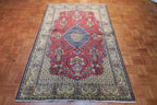 4' 4" x 6' 9" Persian Qoumsheh Rug