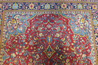 4' 5" x 6' 10" Persian Sarouk Rug