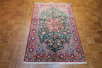 3' 4" x 5' 1" Vintage Najafabad Rug