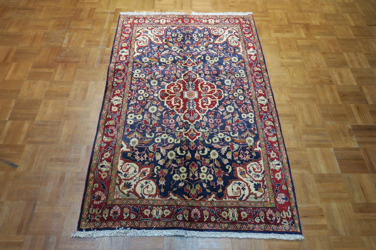 3' 4" x 5' 2" Persian Jozan Rug