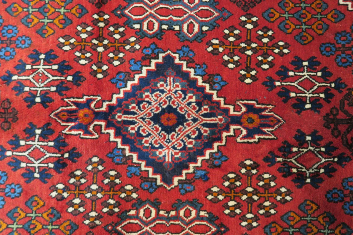 3' 8" x 5' 3" Persian Joshaghan Rug