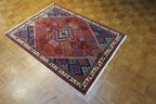 3' 8" x 5' 3" Persian Joshaghan Rug