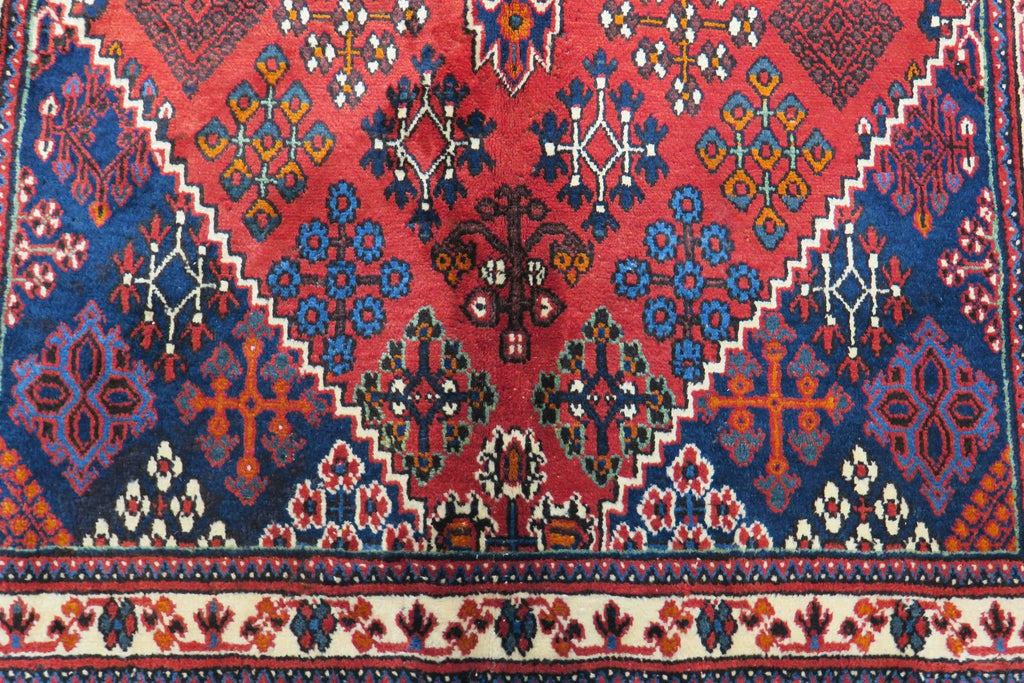 3' 8" x 5' 3" Persian Joshaghan Rug
