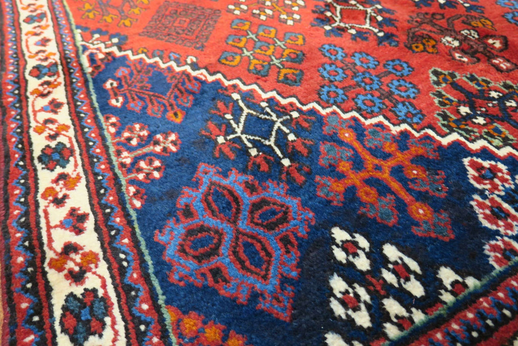 3' 8" x 5' 3" Persian Joshaghan Rug