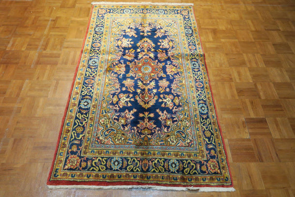 3' 4" x 5' 6" Persian Qoumsheh Rug