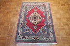 3' 4" x 4' 8" Vintage Moud Rug