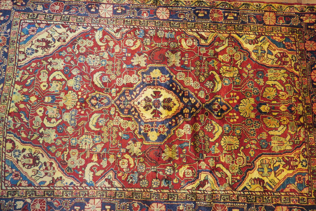 3' 6" x 5' 5" Persian Jozan Rug
