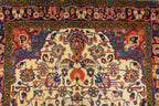 3' 5" x 5' 3" Persian Sarouk Rug