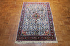 3' 4" x 4' 9" Persian Zanjan Rug