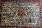 3' 4" x 4' 9" Persian Zanjan Rug
