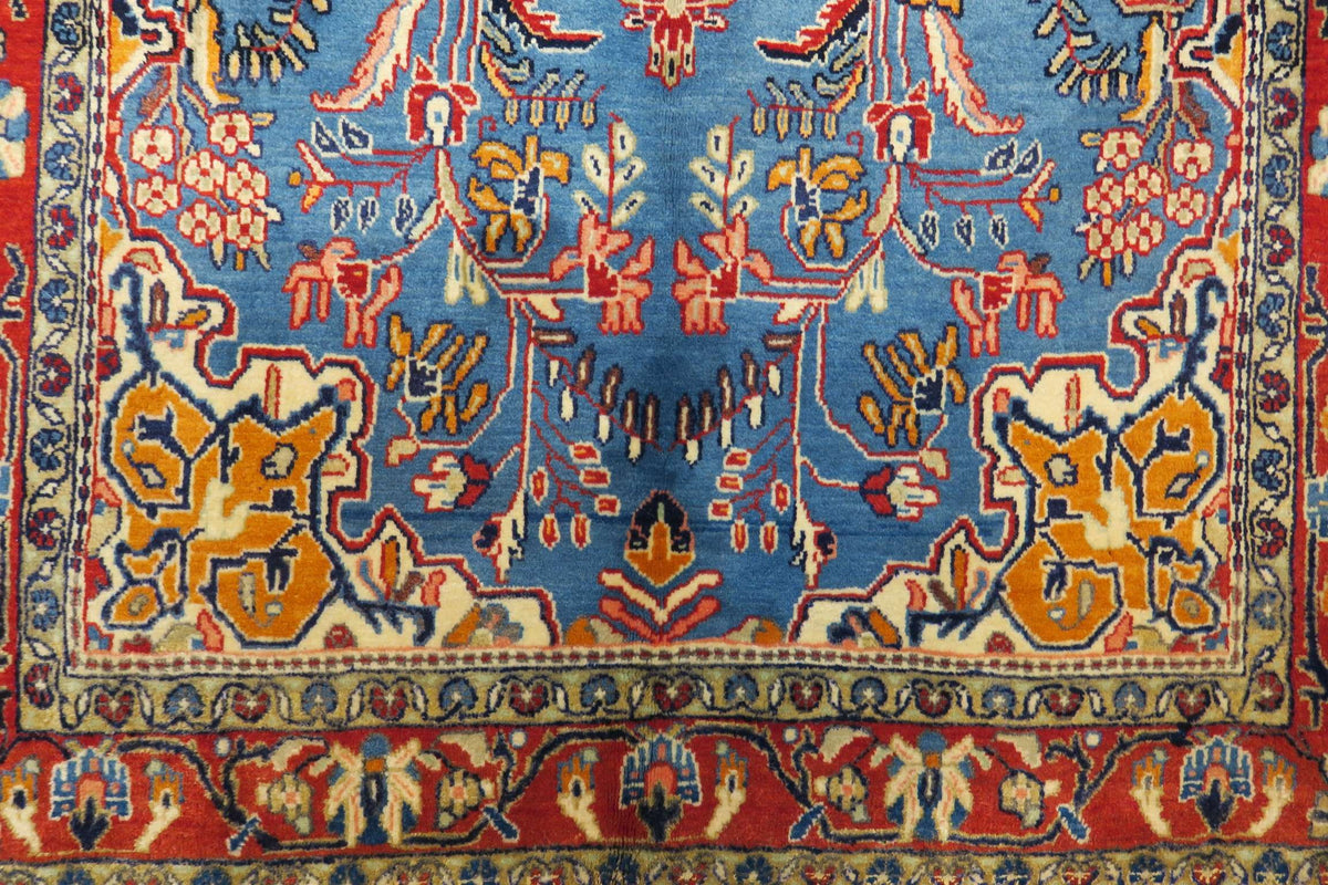 3' 4" x 5' 6" Persian Jozan Rug