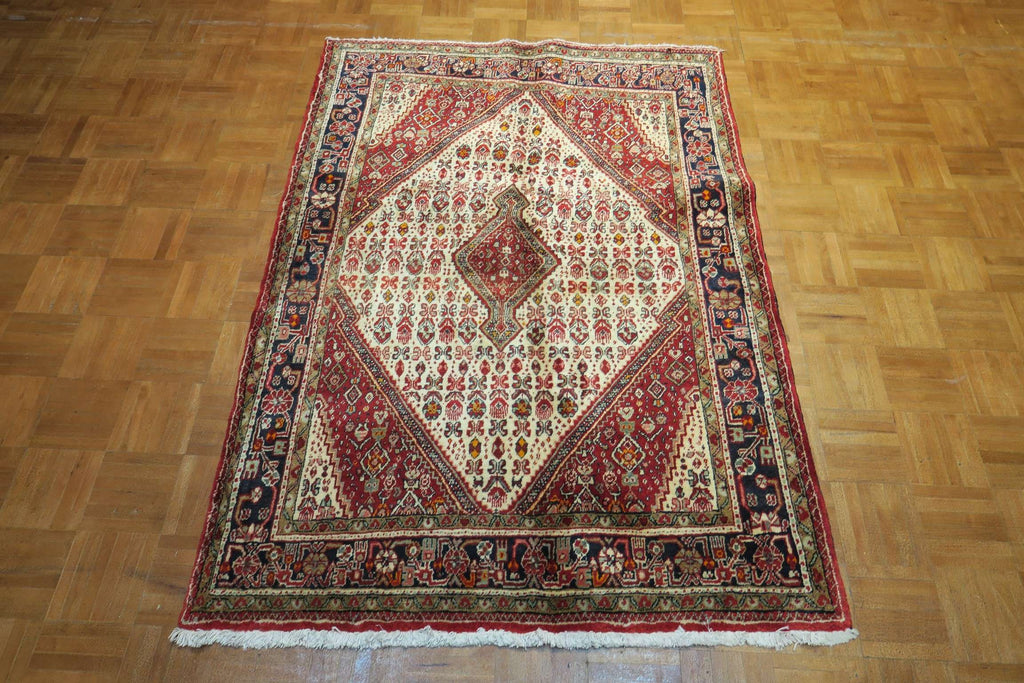 3' 7" x 5' 1" Persian Jozan Rug