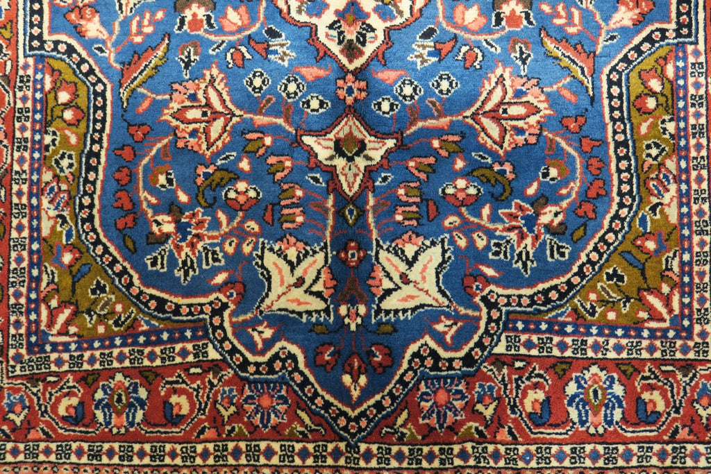 3' 5" x 5' 1" Persian Sarouk Rug