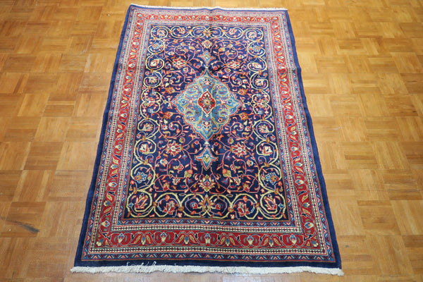 3' 5" x 5' 3" Persian Sarouk Rug