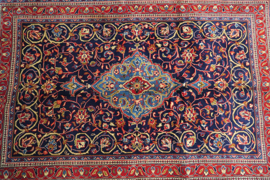 3' 5" x 5' 3" Persian Sarouk Rug