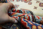 6' 1" x 7' 9" Pakistan Kazak Rug image 10
